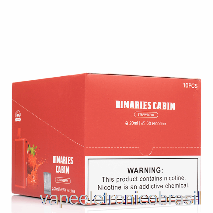 Vape Vaporesso [pacote Com 10] Cabine Binária Horizonte 10000 Descartável